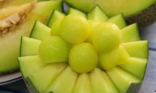 网纹瓜软吃口感,尽享夏日清新美味